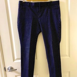 Banana Republic graphic work pants